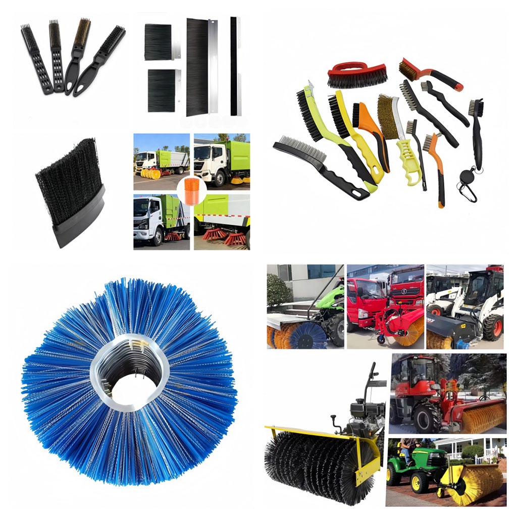 塑料刷丝挤出生产线